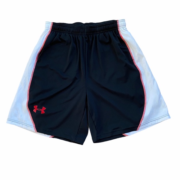 Under Armour Bottoms Under Armour Athletic Basketball Shorts Black under-armour-bottoms-under-armour-athletic-basketball-shorts-black